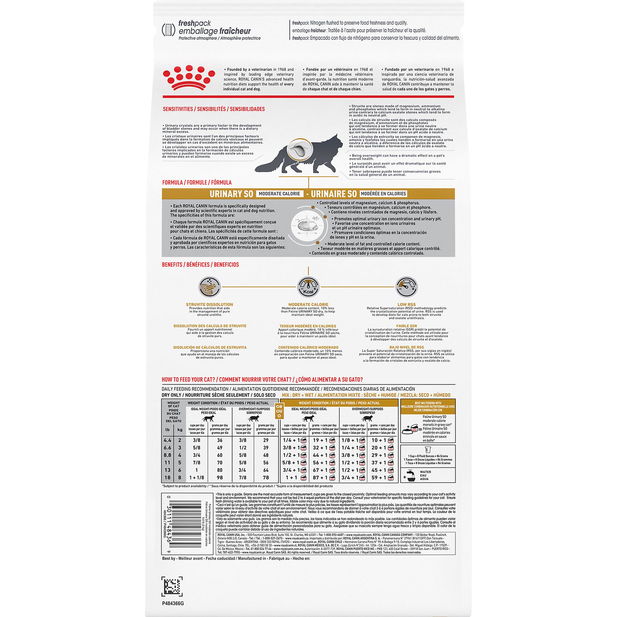 rc urinary so moderate calorie