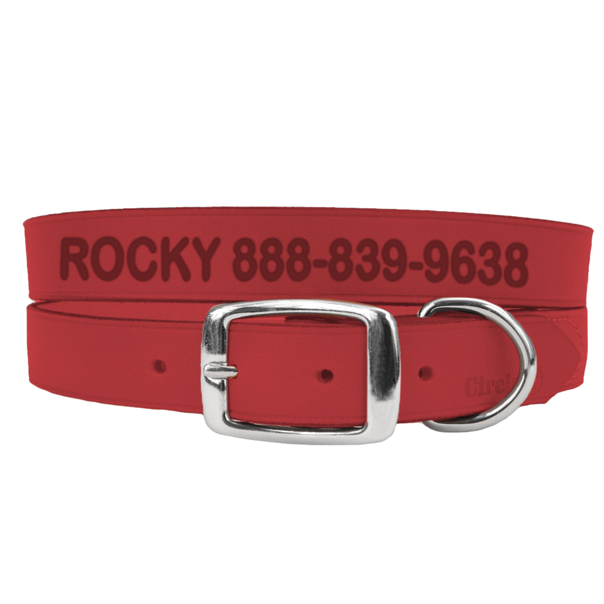 personalized leather dog collars