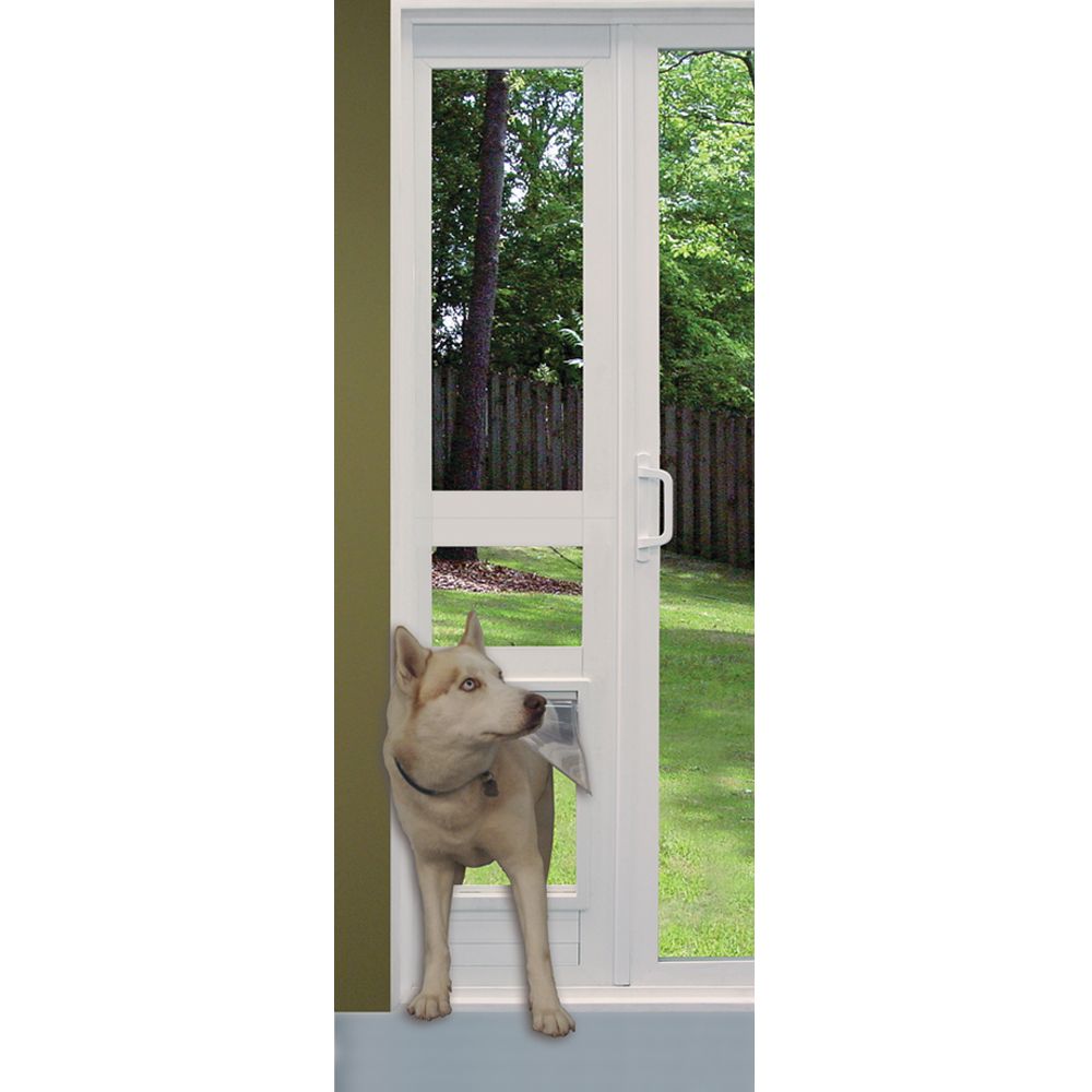 DanJo Patio Sliding Door With Built-in Pet Access - Diy doggie door, Sliding  glass dog door, Dog door