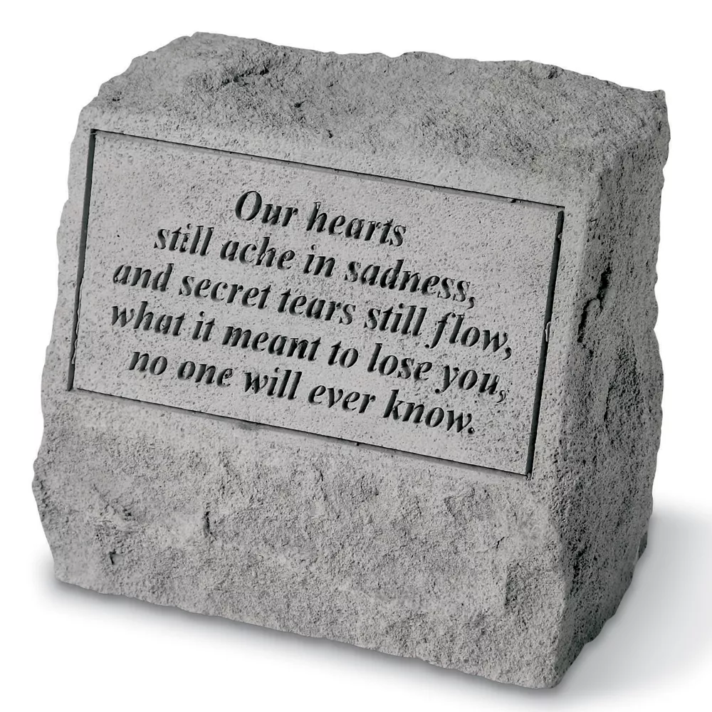 Kay Berry Our Hearts Still Ache Pet Memorial Stone