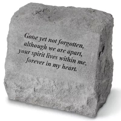 Product Kay Berry Not Forgotten Pet Memorial Stone With Urn