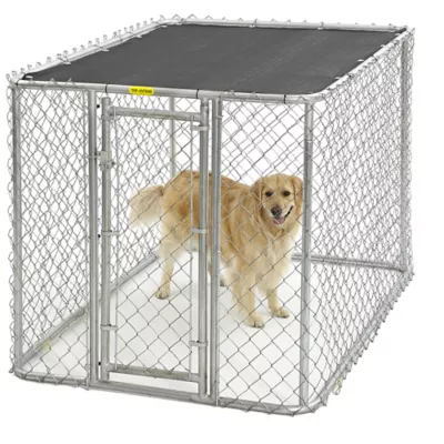 Product MidWest Chain Link Portable Kennel with Sunscreen