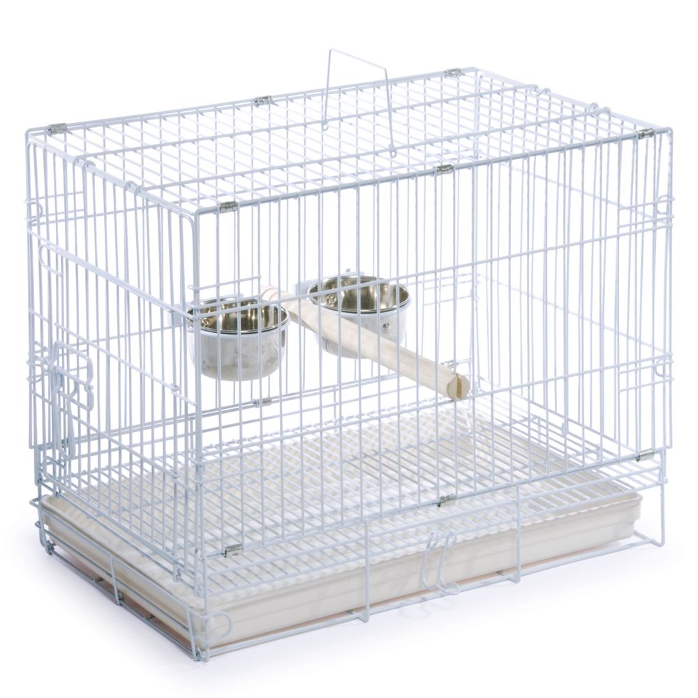 Blue PREVUE PET PRODUCTS Travel Cage for Birds and Small Animals