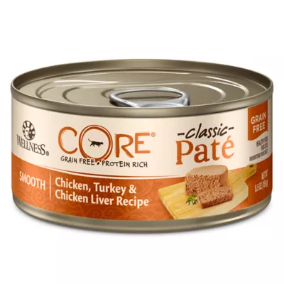 Wellness Core Chicken Turkey Chicken Liver Canned Cat Food 5.50 oz