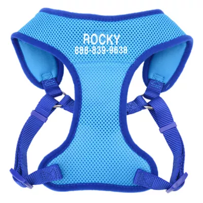 Coastal Pet Products Personalized Two-Tone Comfort Soft Wrap Small Dog Harness - Image 1