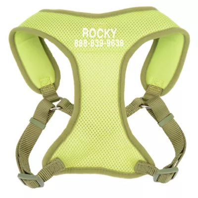 Coastal Pet Products Personalized Two-Tone Comfort Soft Wrap Small Dog Harness - Image 1