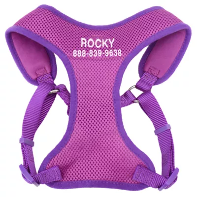 Coastal Pet Products Personalized Two-Tone Comfort Soft Wrap Small Dog Harness - Image 1