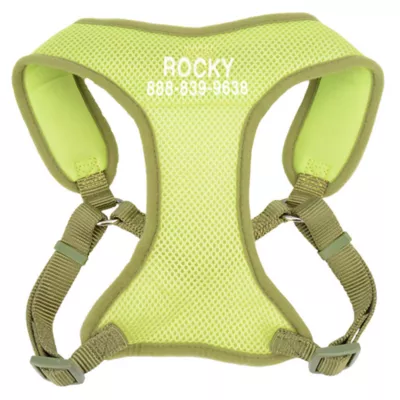 Product Coastal Pet Products Personalized Two-Tone Comfort Soft Wrap Small Dog Harness