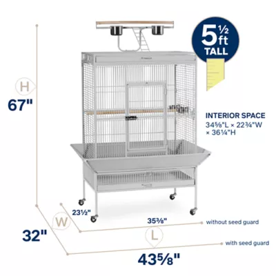 Prevue Pet Products Wrought Iron Select Bird Cage - Image 2