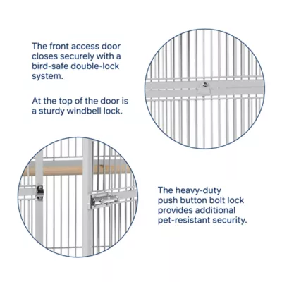 Prevue Pet Products Wrought Iron Select Bird Cage - Image 3