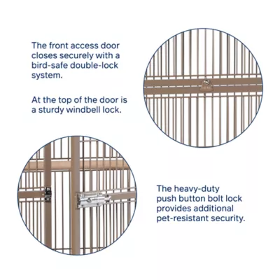 Prevue Pet Products Wrought Iron Select Bird Cage - Image 3
