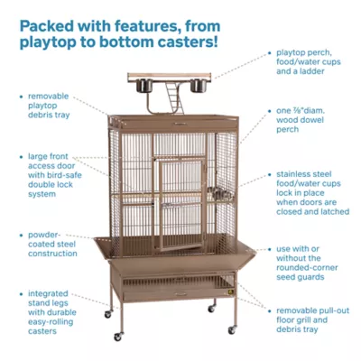 Prevue Pet Products Wrought Iron Select Bird Cage - Image 4