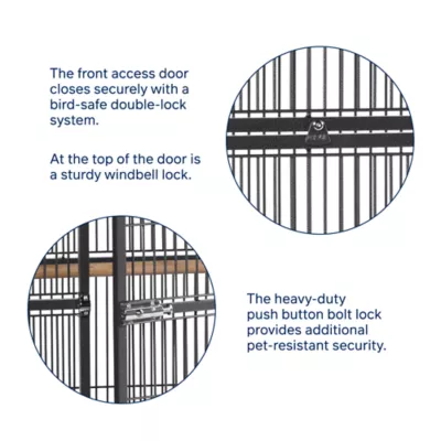 Prevue Pet Products Wrought Iron Select Bird Cage - Image 4