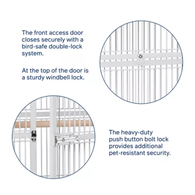 Prevue Pet Products Wrought Iron Select Bird Cage - Image 3