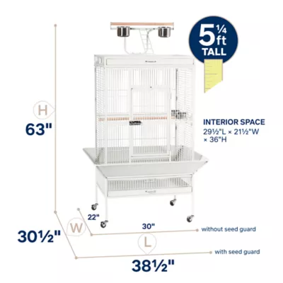 Prevue Pet Products Wrought Iron Select Bird Cage - Image 2