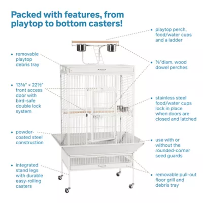 Prevue Pet Products Wrought Iron Select Bird Cage - Image 5