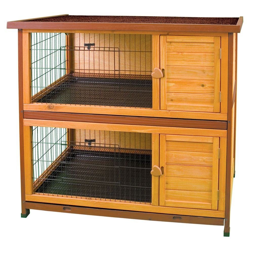 Rabbit hutch for sale pets at home best sale