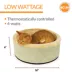 K&H Pet Products Thermo-Kitty Heated Cat Bed image thumbnail 2