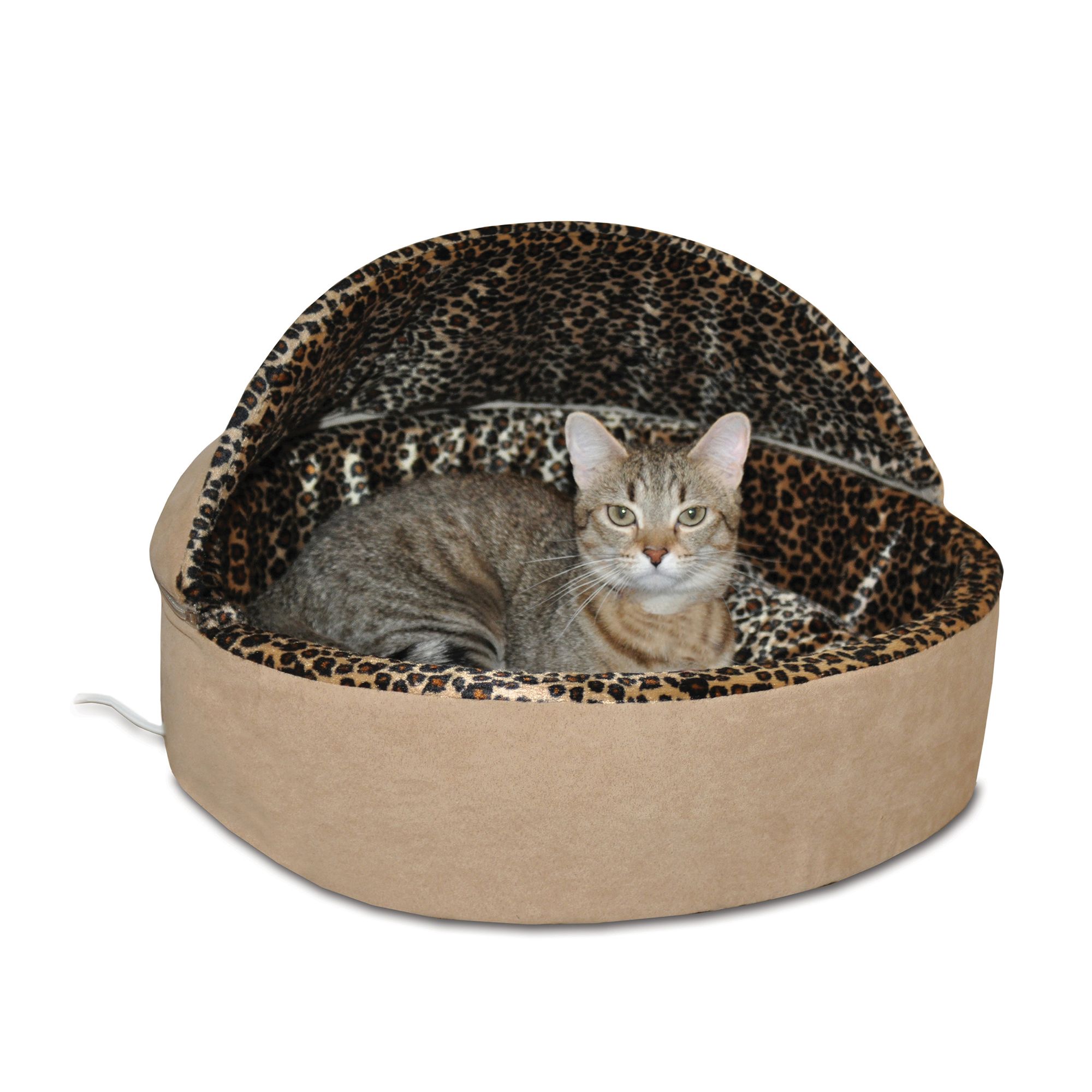 indoor heated cat beds