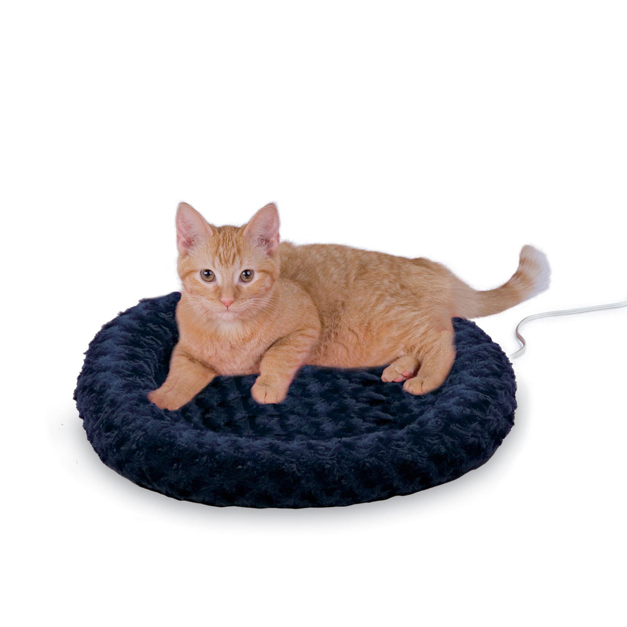 Heated cat outlet mat