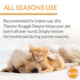 Product K&H Pet Heated Thermo Snuggly Sleeper Dog Bed