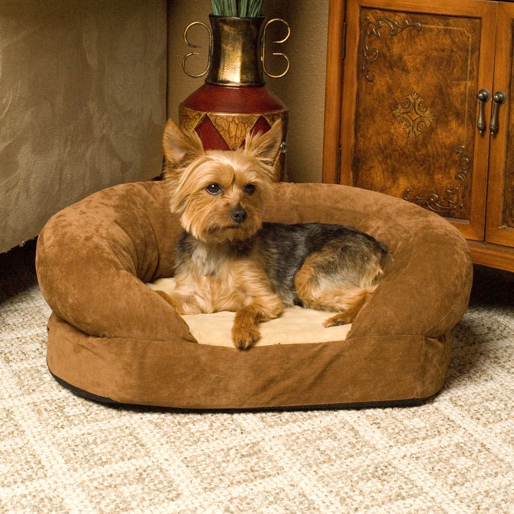 K&H Ortho Bolster Sleeper Dog Bed dog Orthopedic Beds PetSmart