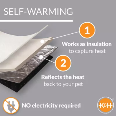 Product K&H Self-Warming Lounge Sleeper Dog Bed
