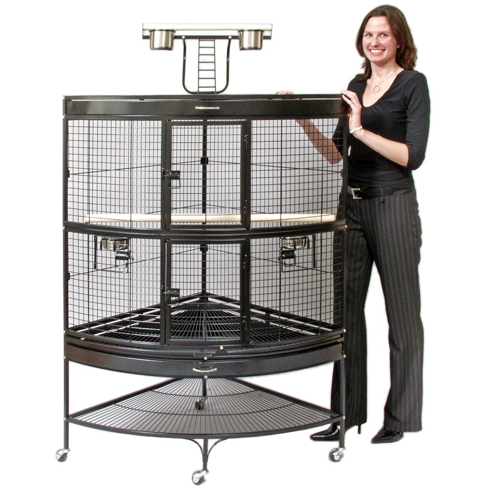 Corner cage for small on sale pets