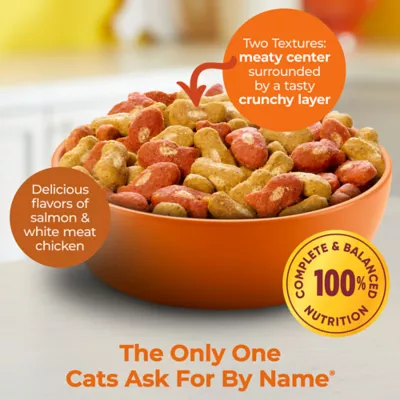 Product Meow Mix Tender Centers Dry Cat Food All Ages - Salmon, Chicken