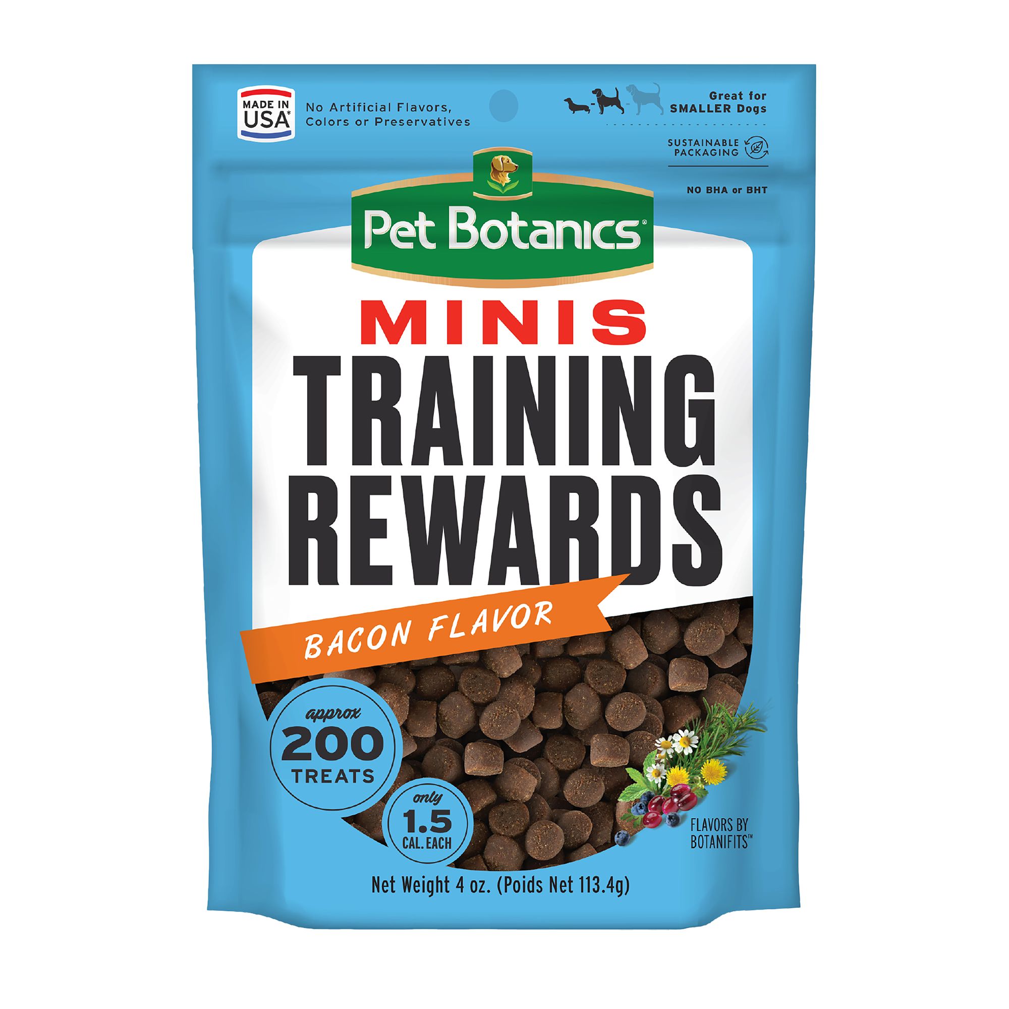 Pet Botanics Mini Training Rewards Dog 