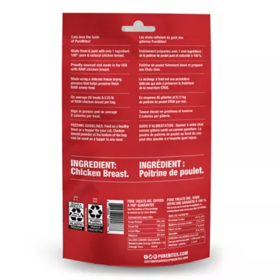 Product PureBites® Freeze Dried Cat Treat - Natural, Chicken