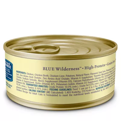 Product Blue Buffalo Wilderness Adult Wet Cat Food - Grain Free, Chicken