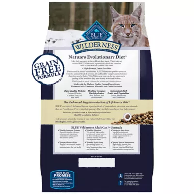Product Blue Buffalo Wilderness Adult Dry Cat Food - Grain Free, Chicken