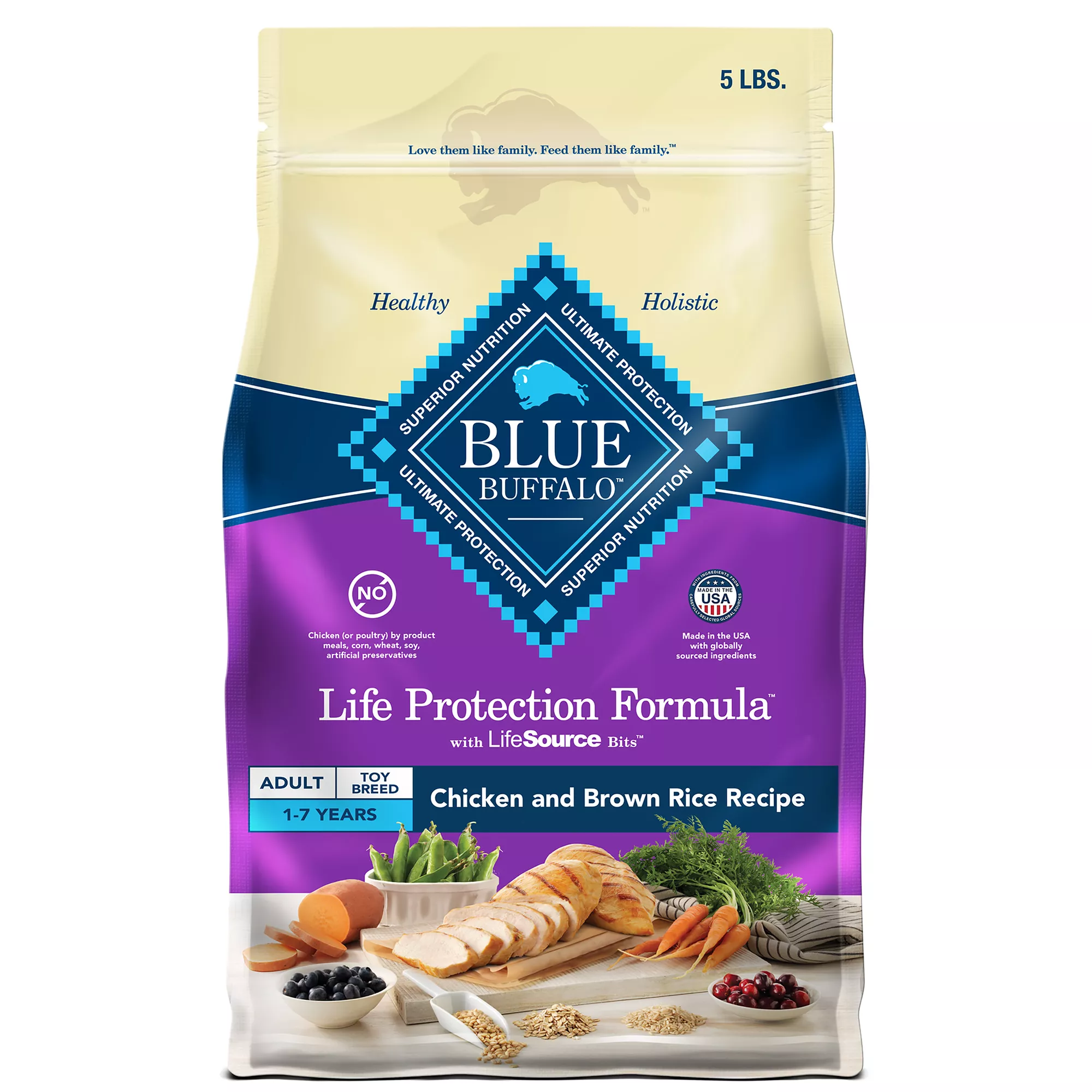 Blue Buffalo® Life Protection Formula&trade; Toy Breed Adult Dry Dog Food - Natural, Chicken