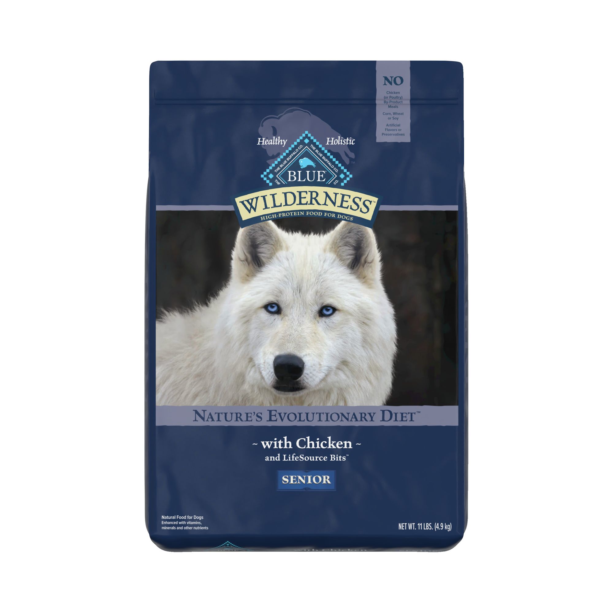 blue wilderness senior canned dog food
