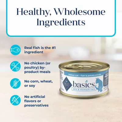 Product Blue Buffalo Basics Adult Wet Cat Food - Natural, 3 Oz.