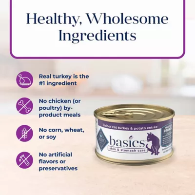 Product Blue Buffalo Basics Adult Wet Cat Food - Natural, 3 Oz.
