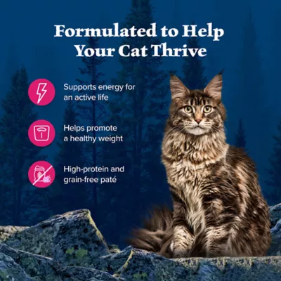 Product Blue Buffalo Wilderness Adult Wet Cat Food - Grain Free, Natural