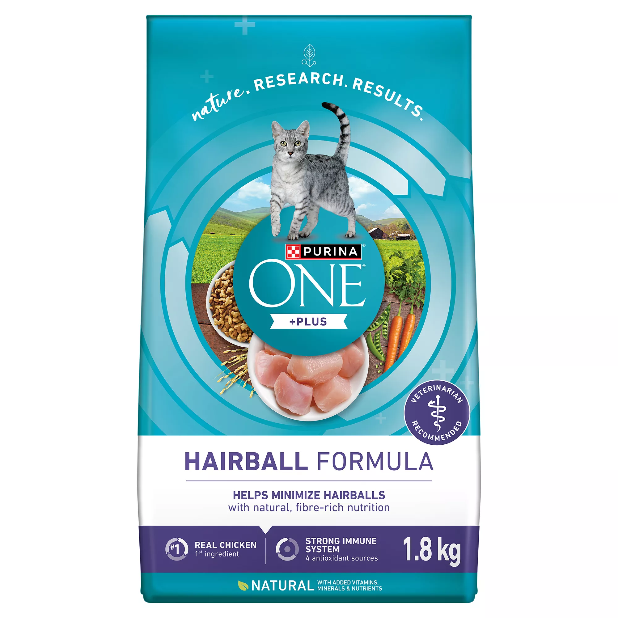 Purina ONE Hairball Formula Dry Adult Cat Food