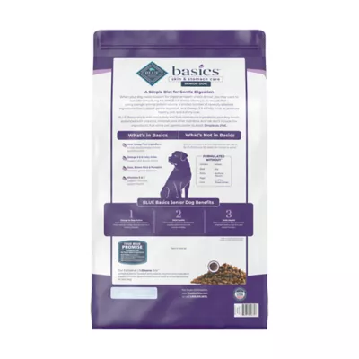 Product Blue Buffalo® Basics™ Skin & Stomach Care Senior Dry Dog Food - Turkey & Potato, 4 lb