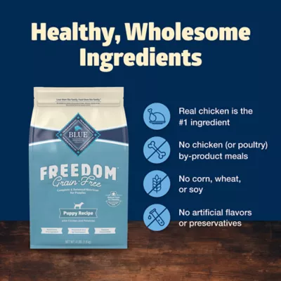 Product Blue Buffalo® Freedom™ Puppy Dry Dog Food - Grain Free, Chicken