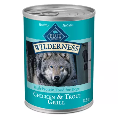 Blue Buffalo Wilderness Trout Chicken Grill Wet Dog Food