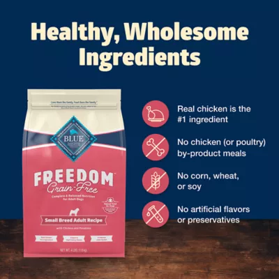 Product Blue Buffalo® Freedom™ Small Breed Adult Dry Dog Food - Grain Free, Chicken