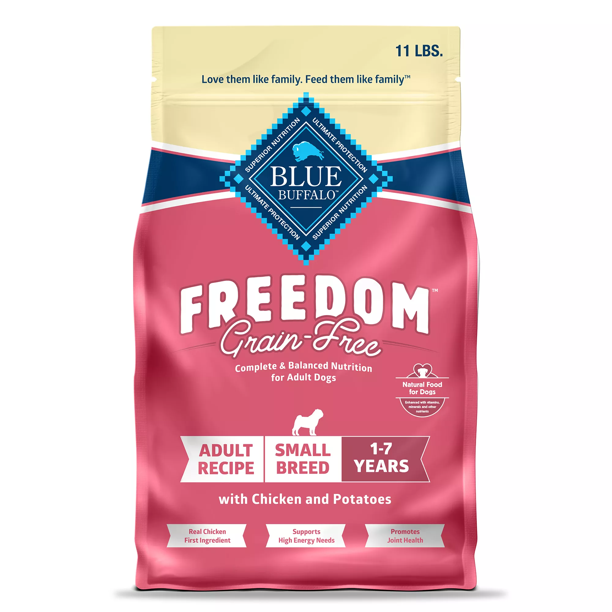 Blue Buffalo® Freedom&trade; Small Breed Adult Dry Dog Food - Grain Free, Chicken