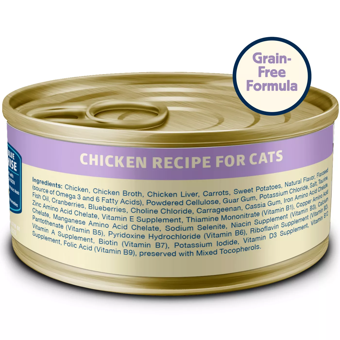 Blue Buffalo Freedom Adult Wet Cat Food Grain Free 3 Oz
