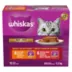 Whiskas Meaty Selections Adult Wet Cat Food Chicken & Beef Variety Pack, 12ct image thumbnail 1