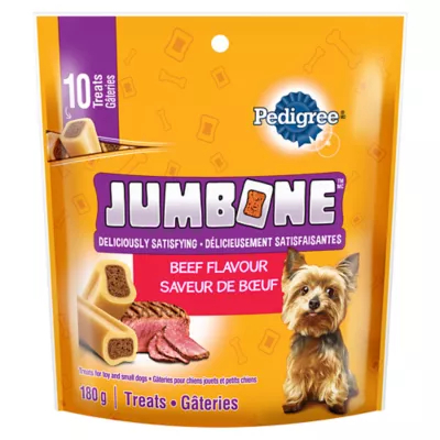 Product Pedigree Jumbone Adult Mini Dog Treats Meaty Centre Beef Flavour