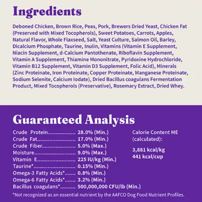 Halo Holistic Healthy Grains, Small Breed Adult Dry Dog Food - Chicken & Brown Rice Recipe - Image 7