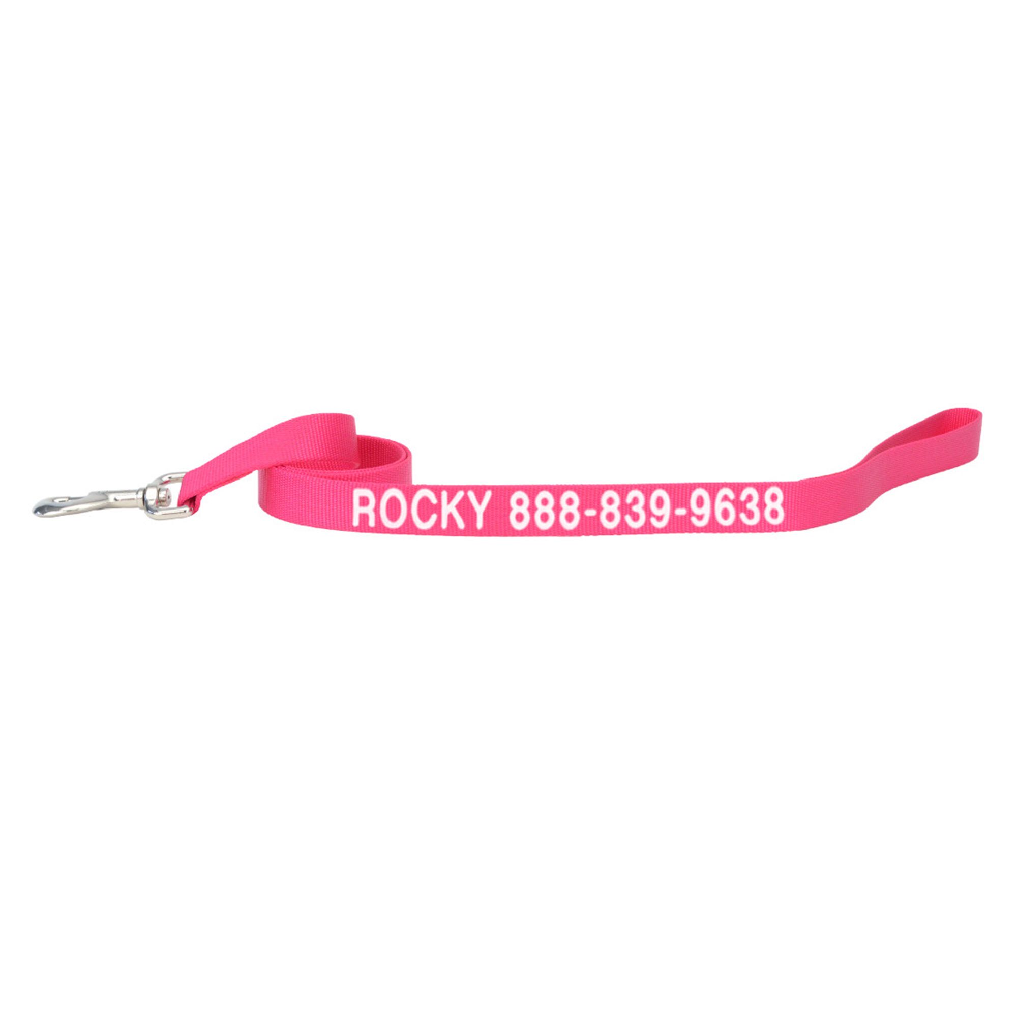 Coastal Pet Products Personalized Single Ply Nylon Dog Leash