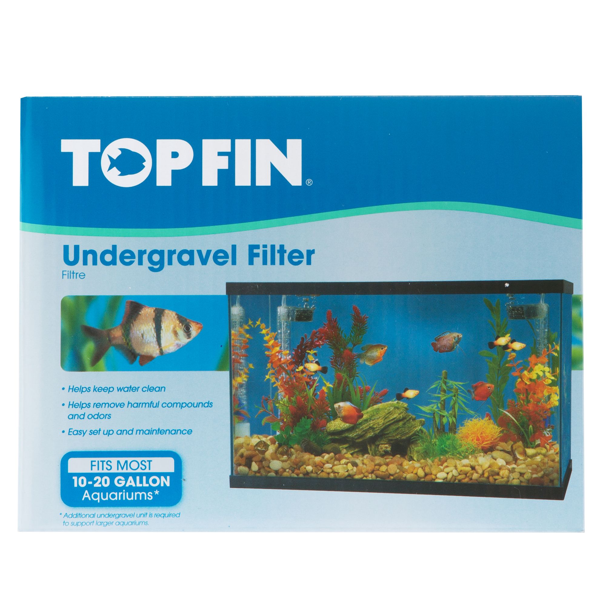 Aquarium Filter Fish Tank Upper Box Filters System for 10/20 Gallon Fish Tank